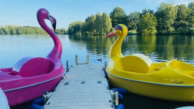 Ferienhaus Vienna Am Kronensee Ostercappeln Buitenkant foto