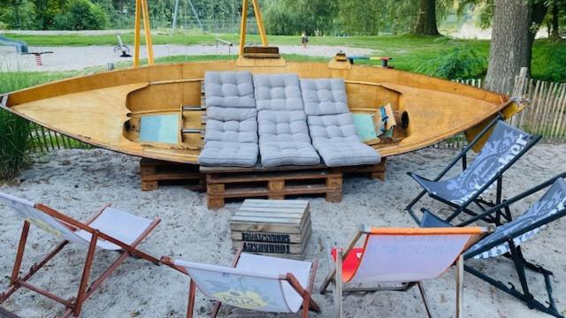 Ferienhaus Vienna Am Kronensee Ostercappeln Buitenkant foto